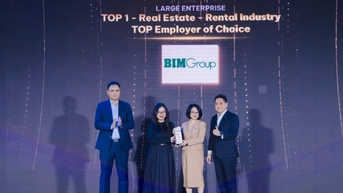 BIM Group dẫn đầu top ‘nhà tuyển dụng yêu thích’ ngành bất động sản