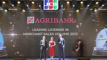Agribank được vinh danh nhận giải thưởng danh giá của tổ chức thẻ JCB