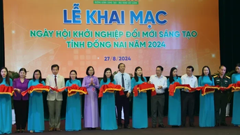 Nhiều công nghệ, thiết bị được giới thiệu tại Techfest và Techmart DongNai 2024