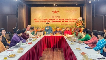Bảo tồn và phát huy áo dài truyền thống