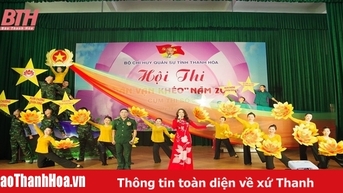 Bộ CHQS tỉnh tổ chức Hội thi “Dân vận khéo” năm 2023 Cụm 3