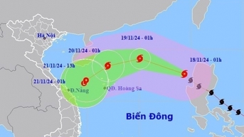Bộ Công Thương ban hành công điện về việc chủ động ứng phó với bão số 9 (bão Man-yi)