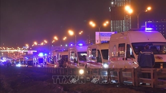 Vụ tấn công tại Moskva: Hiện chưa có thông tin thương vong liên quan đến người Việt