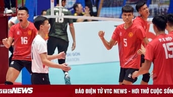 Thắng Thái Lan, đội tuyển Việt Nam vô địch giải bóng chuyền quân đội ASEAN