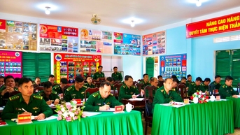 100% đơn vị đạt kết quả huấn luyện khá