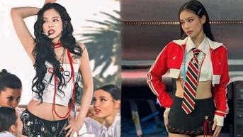Jennie diện quần siêu ngắn 30 triệu đồng của nhà thiết kế Việt lên sân khấu