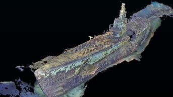 បំណែកនៃនាវាមុជទឹកអាមេរិក USS Harder ត្រូវបានរកឃើញនៅសមុទ្រខាងកើត