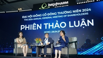 Dược phẩm Imexpharm tăng trưởng ấn tượng