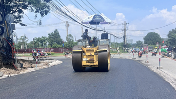 Thi công cầu Tăng Long, chủ đầu tư khắc phục hư hỏng hạ tầng lân cận