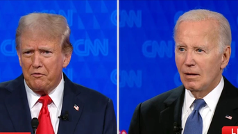 Tổng thống Mỹ Joe Biden và cựu Tổng thống Donald Trump tranh luận gay gắt
