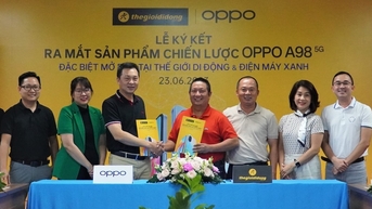 Thế Giới Di Động cùng OPPO mở bán OPPO A98