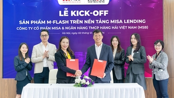 MISA và MSB ra mắt gói tín dụng 5 tỷ đồng hỗ trợ doanh nghiệp tăng trưởng kinh doanh
