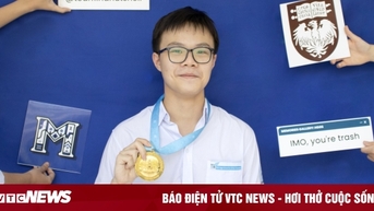 Nam sinh lớp 12 giành cú đúp huy chương vàng Olympic Toán quốc tế
