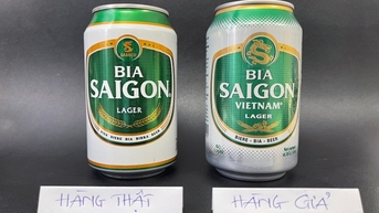 Tái diễn hành vi xâm phạm giả mạo nhãn hiệu BIA SAIGON