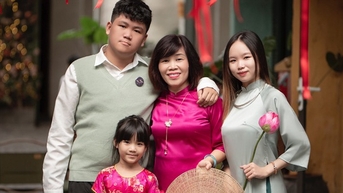 7 năm trước chị đoạt giải nhất viết thư quốc tế, nay đến lượt em