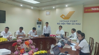 Bưu điện tỉnh Cà Mau: Đoàn kết, phấn đấu hoàn thành Chiến dịch “120 ngày hành động - Cán đích thành công”