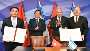 Chính thức ký kết VIFTA, kỳ vọng thương mại Việt Nam-Israel tăng trưởng vượt bậc