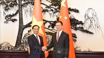 Phó Thủ tướng Bùi Thanh Sơn hội kiến Phó Chủ tịch Trung Quốc Hàn Chính