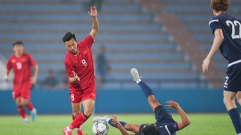 U.23 Việt Nam 2-0 U.23 Guam, v&amp;ograve;ng loại U.23 ch&amp;acirc;u &amp;Aacute;: Văn T&amp;ugrave;ng s&amp;uacute;t 11 m th&amp;agrave;nh c&amp;ocirc;ng!