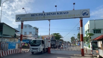 Phà Đình Khao tạm dừng hoạt động trong bao lâu?