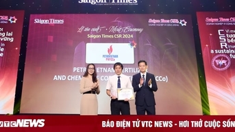 PVFCCo được vinh danh 'Doanh nghiệp vì cộng đồng' tại Saigon Times CSR 2024 
