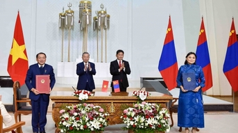Việt Nam-Mông Cổ ký kết Bản ghi nhớ hợp tác về du lịch