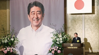 Nhật tưởng niệm một năm cố Thủ tướng Shinzo Abe bị ám sát