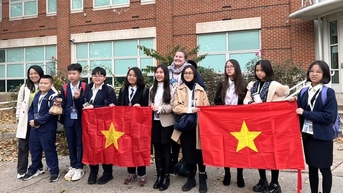Học sinh Việt Nam đoạt 54 huy chương tại cuộc thi học thuật quốc tế