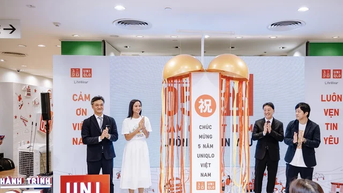Hơn 60% sản phẩm của các cửa hàng UNIQLO Việt Nam là 'made in Vietnam'