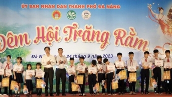 Đà Nẵng tổ chức “Đêm hội Trăng rằm” dành cho các em thiếu nhi nhân dịp Tết Trung thu