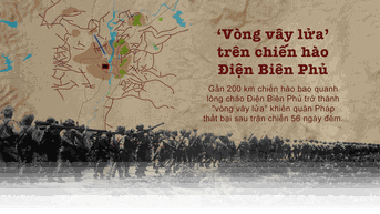 'ចិញ្ចៀនភ្លើង' នៅលើលេណដ្ឋាន Dien Bien Phu