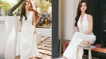 Muốn mặc đồ trắng đẹp, chị em hãy tham khảo Huyền Lizzie