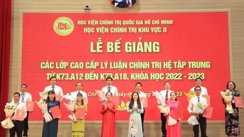 Học viện Chính trị khu vực 2 trao 278 bằng Cao cấp lý luận chính trị