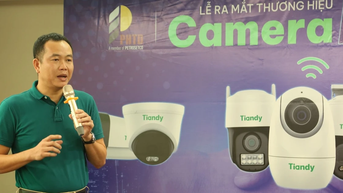 Camera thương hiệu Tiandy ra mắt thị trường Việt Nam