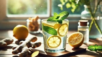 Lợi ích tuyệt vời của ly nước chanh gừng mỗi sáng
