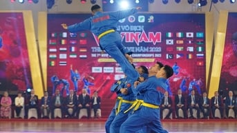 Giải vô địch vovinam thế giới 2023 khởi tranh sôi động tại Việt Nam
