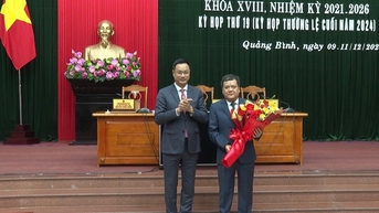 Quảng Bình có tân Chủ tịch tỉnh