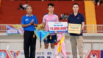 Nguyễn Minh Nhật và cú hat-trick giải thưởng để đời