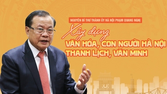 Xây dựng văn hóa, con người Hà Nội thanh lịch, văn minh
