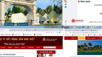 Công an tìm người liên quan dự án “Hồ Tràm Riverside”