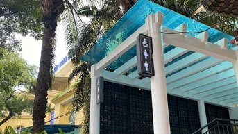 ទីក្រុងហាណូយបន្ថែមជណ្តើរយន្តដើម្បីបម្រើជនពិការក្នុងបន្ទប់ទឹកសាធារណៈ