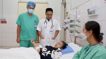 Cứu sống bệnh nhi bị viêm cơ tim tối cấp