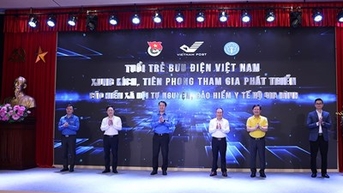 Tuổi trẻ Bưu điện Việt Nam ra quân tuyên truyền, vận động người dân tham gia BHXH, BHYT