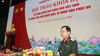 Hội thảo khoa học “80 năm Quân đội nhân dân Việt Nam vì nhân dân mà chiến đấu, vì nhân dân phục vụ”