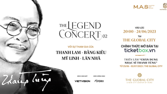 Đêm nhạc số 2 của The Legend Concert sẽ tiếp nối bằng những bản tình ca bất hủ của nhạc sĩ Thanh Tùng