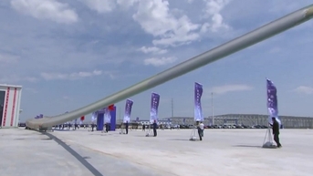 Turbine gió đường kính cánh quạt lớn nhất trên đất liền