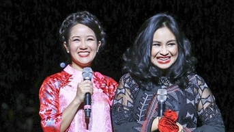 Diva Hồng Nhung bị gãy tay do Thanh Lam chở