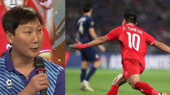 HLV Kim Sang-sik bật mí lý do ‘cất kỹ Tuấn Hải cho trận chung kết’