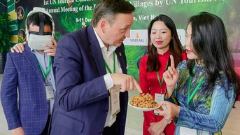 Nhiều sản phẩm du lịch được giới thiệu tại hội nghị quốc tế về du lịch nông thôn
