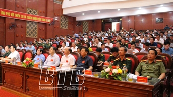 Diễn tập phòng, chống thiên tai và tìm kiếm cứu nạn huyện Thái Thụy năm 2023